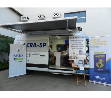 Fatep recebe CRA-SP Móvel para oferecer serviços gratuitos aos alunos