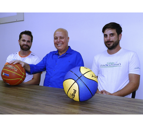 Fatep e Colégio 15 de Novembro divulgam apoio a time de basquete feminino